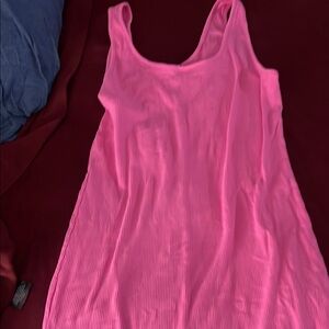 Pink Sleeveless dress